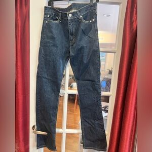 Levi's Classic Indigo Straight Jeans